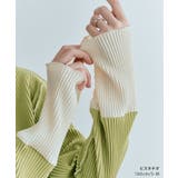 袖配色プリーツトップス 2サイズ 着痩せ | kirakiraShop | 詳細画像19