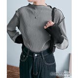 袖配色プリーツトップス 2サイズ 着痩せ | kirakiraShop | 詳細画像31
