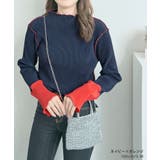 袖配色プリーツトップス 2サイズ 着痩せ | kirakiraShop | 詳細画像5