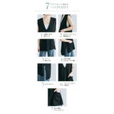 全方向ストレッチ深Vネックベスト 2サイズ トップス | kirakiraShop | 詳細画像28