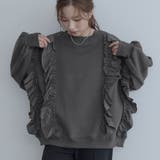 【maviru】裏起毛ラッフルスウェットプルオーバー 裏起毛 長袖 | kirakiraShop  | 詳細画像25 