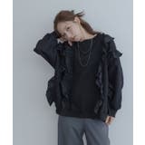 【maviru】裏起毛ラッフルスウェットプルオーバー 裏起毛 長袖 | kirakiraShop  | 詳細画像5 
