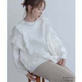 【maviru】裏起毛ラッフルスウェットプルオーバー 裏起毛 長袖 | kirakiraShop  | 詳細画像6 