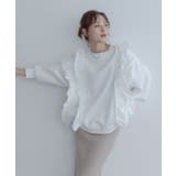 【maviru】裏起毛ラッフルスウェットプルオーバー 裏起毛 長袖 | kirakiraShop  | 詳細画像7 