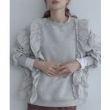 【maviru】裏起毛ラッフルスウェットプルオーバー 裏起毛 長袖 | kirakiraShop  | 詳細画像10 