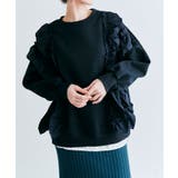 裏起毛ラッフルスウェットプルオーバー 裏起毛 長袖 | kirakiraShop  | 詳細画像16 