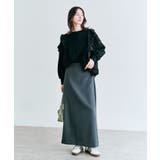 裏起毛ラッフルスウェットプルオーバー 裏起毛 長袖 | kirakiraShop  | 詳細画像4 