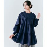 3wayバックティアードチュニックブラウス 2サイズ 体型カバー | kirakiraShop | 詳細画像13