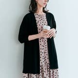 ブラック | ノーボタンニットソーカーディガン トップス カーディガン | kirakiraShop 