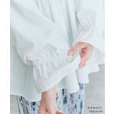 前後2wayドロストペプラムブラウス 2サイズ 体型カバー | kirakiraShop  | 詳細画像6 