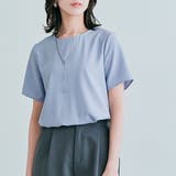 バックファスナーシフォンTシャツ 4サイズ トップス | kirakiraShop  | 詳細画像30 