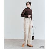 シャーリングシフォンブラウス 3サイズ 二の腕隠し | kirakiraShop | 詳細画像14