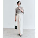 シャーリングシフォンブラウス 3サイズ 二の腕隠し | kirakiraShop | 詳細画像9