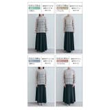 シャーリングシフォンブラウス 3サイズ 二の腕隠し | kirakiraShop | 詳細画像28