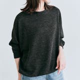 モクブラック | コットンストレッチドルマンロングトップス ドルマン 着痩せ | kirakiraShop