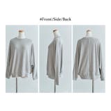 コットンストレッチドルマンロングトップス ドルマン 着痩せ | kirakiraShop | 詳細画像18