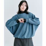 コットンストレッチドルマンロングトップス ドルマン 着痩せ | kirakiraShop | 詳細画像9