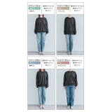 コットンストレッチドルマンロングトップス ドルマン 着痩せ | kirakiraShop | 詳細画像27