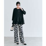 ティアードフリルペプラムブラウス 2サイズ ペプラム | kirakiraShop | 詳細画像5