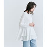 ティアードフリルペプラムブラウス 2サイズ ペプラム | kirakiraShop | 詳細画像8