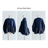 異素材MIXダンボールペプラムプルオーバー 2サイズ スウェット | kirakiraShop | 詳細画像13