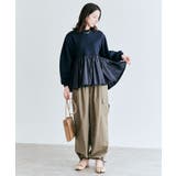 異素材MIXダンボールペプラムプルオーバー 2サイズ スウェット | kirakiraShop | 詳細画像12