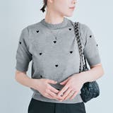 ハート刺繍半袖コットンニット 2サイズ サマーニット | kirakiraShop | 詳細画像23