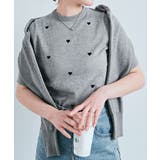 ハート刺繍半袖コットンニット 2サイズ サマーニット | kirakiraShop | 詳細画像15