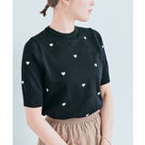 ハート刺繍半袖コットンニット 2サイズ サマーニット | kirakiraShop | 詳細画像5