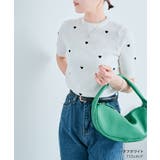 ハート刺繍半袖コットンニット 2サイズ サマーニット | kirakiraShop | 詳細画像7