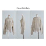 【maviru】メッシュ透かし編みショートニット トップス ニット | kirakiraShop  | 詳細画像19 