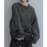 【maviru】メッシュ透かし編みショートニット トップス ニット | kirakiraShop  | 詳細画像18 