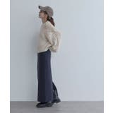 【maviru】メッシュ透かし編みショートニット トップス ニット | kirakiraShop  | 詳細画像6 