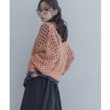 【maviru】メッシュ透かし編みショートニット トップス ニット | kirakiraShop  | 詳細画像9 