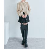 スタンドカラーギャザーブラウス 2サイズ シャツ | kirakiraShop | 詳細画像14