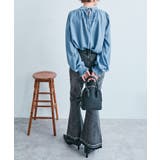 スタンドカラーギャザーブラウス 2サイズ シャツ | kirakiraShop | 詳細画像19