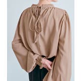 スタンドカラーギャザーブラウス 2サイズ シャツ | kirakiraShop | 詳細画像8