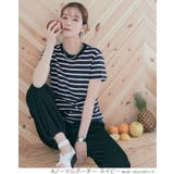 ストレッチボーダーTシャツ トップス ボーダーTシャツ | kirakiraShop | 詳細画像17