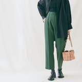 グリーン | ピンタックカラースラックスパンツ 4サイズ ボトムス | kirakiraShop 