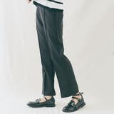 ブラック | ピンタックカラースラックスパンツ 4サイズ ボトムス | kirakiraShop 