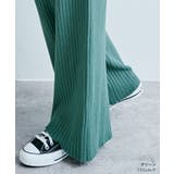 柔暖リブニットワイドパンツ ボトムス ワイドパンツ | kirakiraShop  | 詳細画像12 