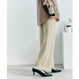 柔暖リブニットワイドパンツ ボトムス ワイドパンツ | kirakiraShop  | 詳細画像25 