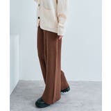 柔暖リブニットワイドパンツ ボトムス ワイドパンツ | kirakiraShop  | 詳細画像10 