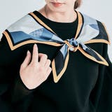 H-イエローブラック | スカーフセーラー付け襟 アクセサリー 小物 | kirakiraShop 