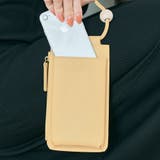 イエロー | エコレザースマホポシェット 小物 鞄 | kirakiraShop