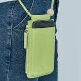 アップルグリーン | エコレザースマホポシェット 小物 鞄 | kirakiraShop
