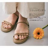 ストラップフラットサンダル レディース ぺたんこサンダル | kirakiraShop | 詳細画像16