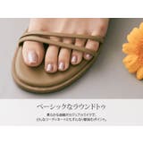 ストラップフラットサンダル レディース ぺたんこサンダル | kirakiraShop | 詳細画像18