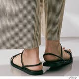 ストラップフラットサンダル レディース ぺたんこサンダル | kirakiraShop | 詳細画像8