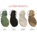ストラップフラットサンダル レディース ぺたんこサンダル | kirakiraShop | 詳細画像2